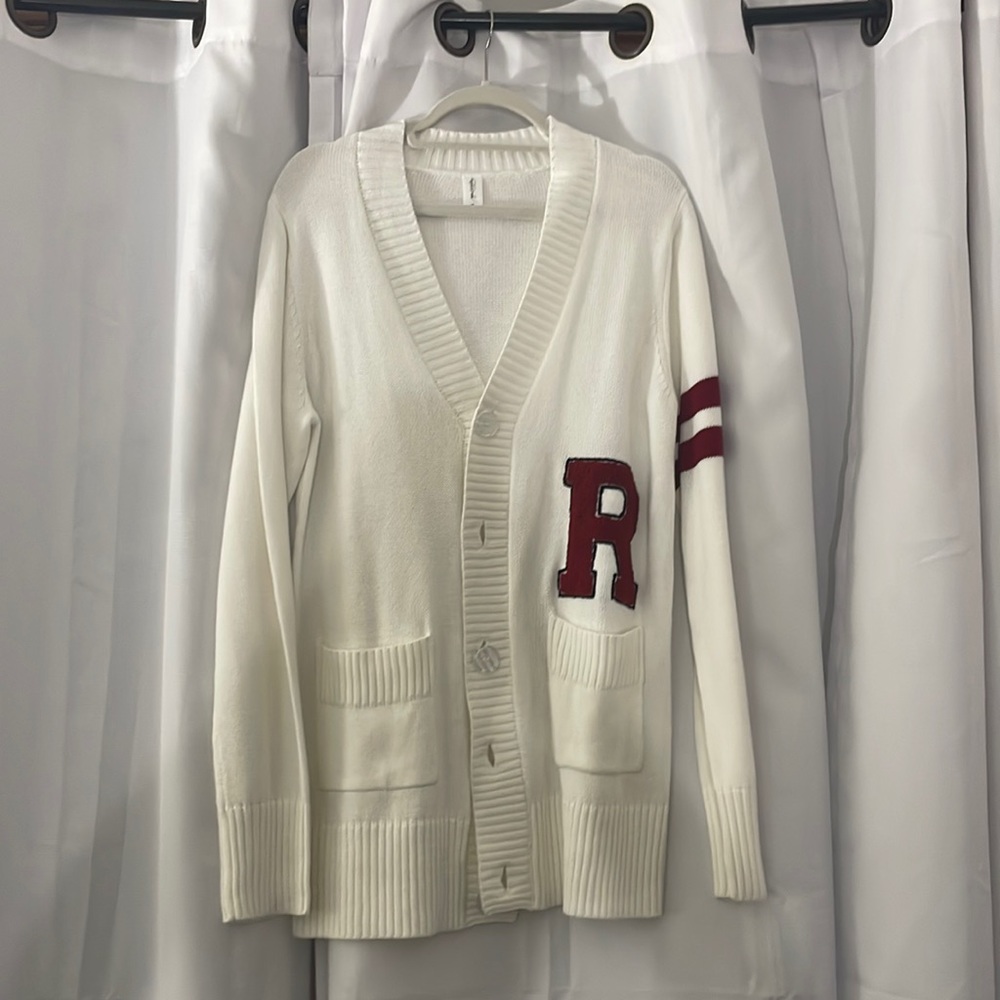 GREASE MOVIE COSPLAY- sweater high school varsity “jacket”